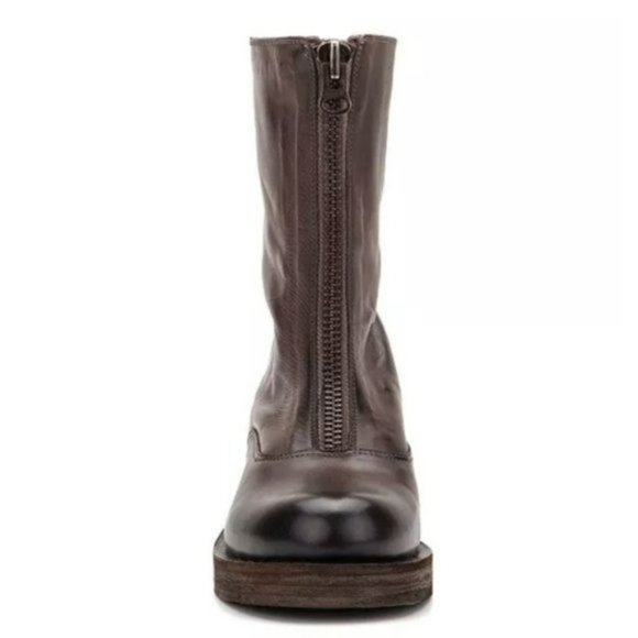 Vintage Foundry Dark Brown Dallas Narrow Boots -8 - Picture 5 of 10
